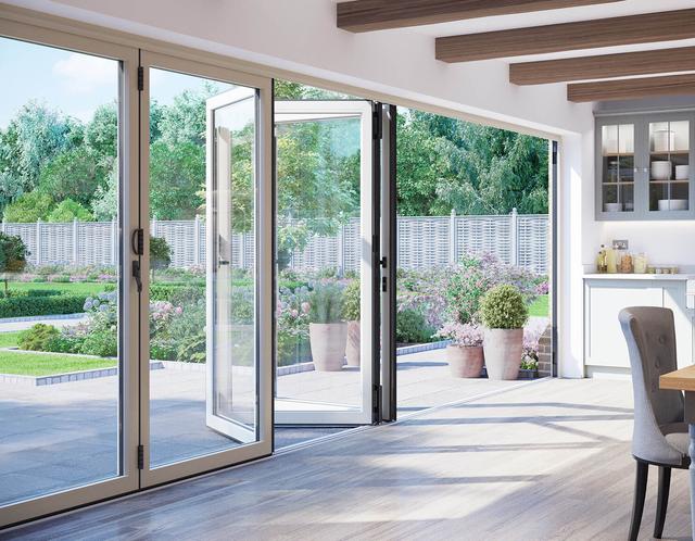 Dual Color Aluminum Windows and Doors Unique Look