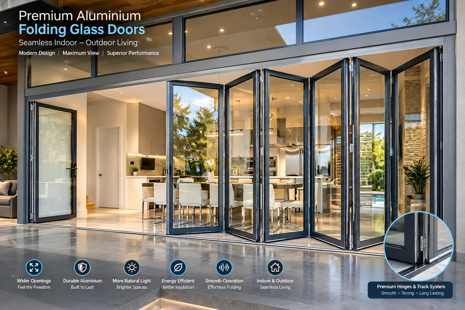 Bifold & Folding Glass Doors